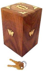 Wooden Money Box