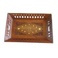 Wooden Rectangular Tray