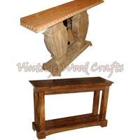 Classic Look Wooden Console Table