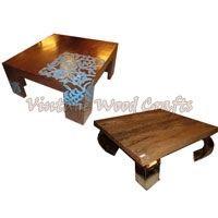 Log Wood Coffee Table