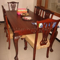 Wooden Contemporary Design Dining Table Set