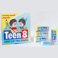 Teen8 Jumbo Dust Free Erasers Pk of 20