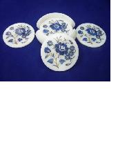 White Marble Inlay Coaster Sets