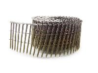 ring shank colleted coil nail