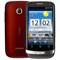 Huawei Red Black Mobile Phone