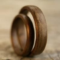 wooden rings