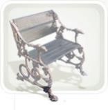 Decorative Iron Bench