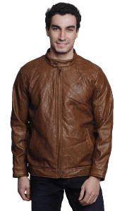 MSG Brown Solid Casual Jackets