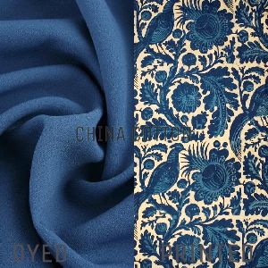 Polyester China Cotton Dyed And Printed Fabric