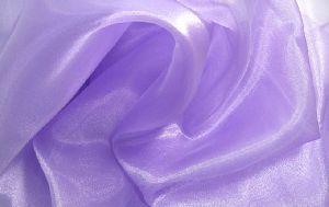 Polyester Nylon Organza Fabric
