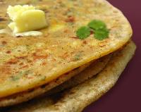 Frozen Stuffed Aloo Parathas