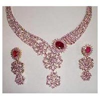 Cubic Zirconia Necklace Set