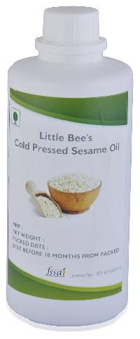 Little Bees Cold Pressed Sesame Oil