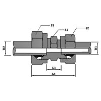 Unequal Straight Couplings