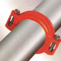 Shoulder End, Flexible Coupling Galvanized Collared Steel Pipes