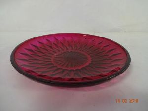 GIN 1436 Glass Decorative Plate
