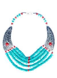 Turquoise Tribal Neckpiece