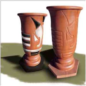 clay vase