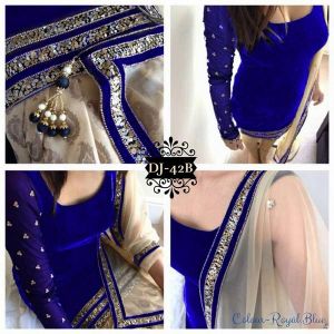 Boom Blue salwar suit