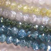 Clarity Natural Fancy Color Diamond Faceted Bead