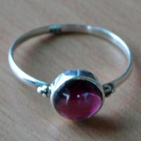 1.1 Gm Amethyst Gemstone 925 Sterling Silver Ring