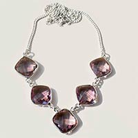 Gemstone 925 Sterling Silver Necklace