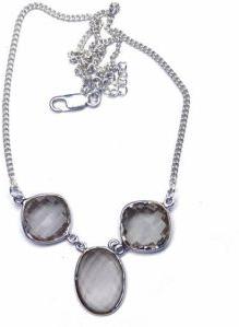 Amethyst Gemstone 925 Sterling Silver Necklace