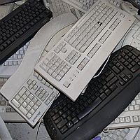 Waste Keyboard