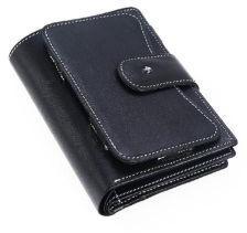 JL Collections Unisex Black Ten in One Utility Travel Wallet - JL_TW_3271