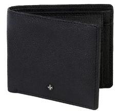 JL MW 2552 JL Collections Men Black Leather Wallet