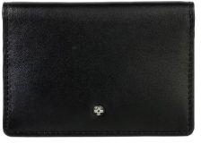 JL Collections Men's Black Leather Card Holder (5 Card Slots) - JL_CC_2501_A