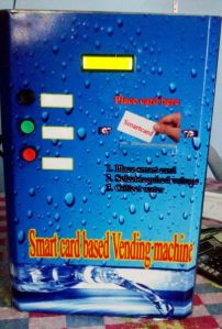 Smart card water ATM