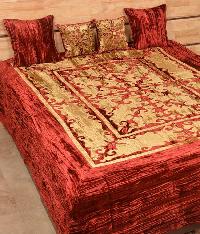 velvet bed sheet