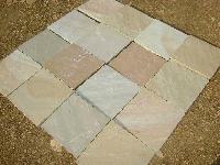 Buff Sandstone Slabs, Tiles