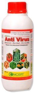 Herbal Viricide. Retards  Multiplication And Movement Of  Virus.