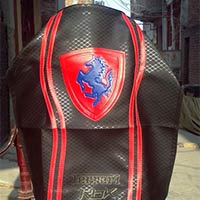 Ferrari Design Motorcycle Seat Cover
