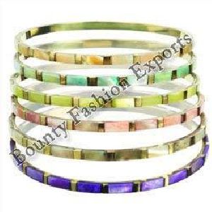 Brass Mop Bangle Set