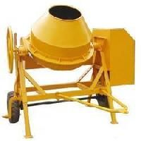 drum type hopper fed concrete mixer