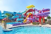 rainy resort water park