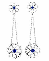 Silver Gemstone Earrings EC5609