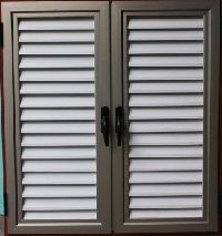 louvered windows