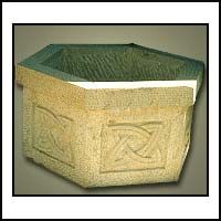 sandstone planter - (sp-003)