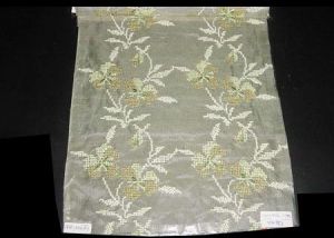 Embroidered Organza Fabric - 113