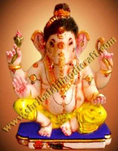 Ganesh Marble Statue