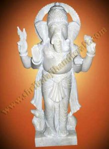 Ganesh Marble Statue