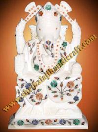 Ganesh Marble Statue