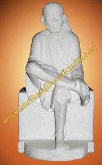 Sai Baba Marble Statue (605)