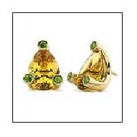 Gold Earrings -106