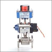 Pneumatically Actuated Ball Valve