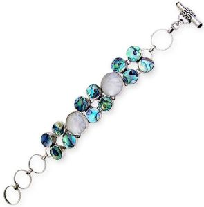 Silver Gemstone Bracelet Sgb-012